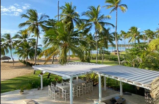 Villa Ocean Lodge Coson Las Terrenas Terrace beach